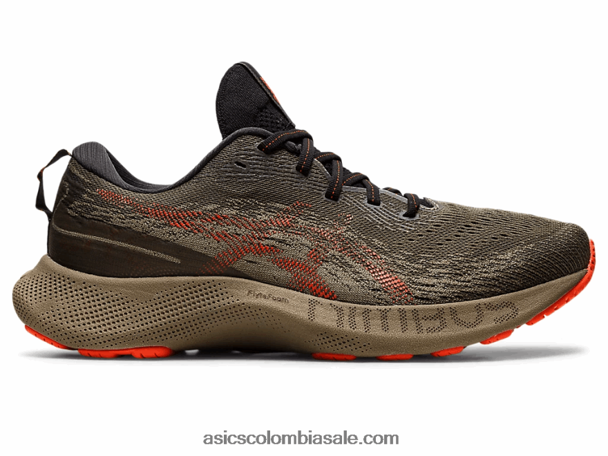 hombres Asics gel-nimbus lite 3 manto verde/tomate cherry 20X82N1062