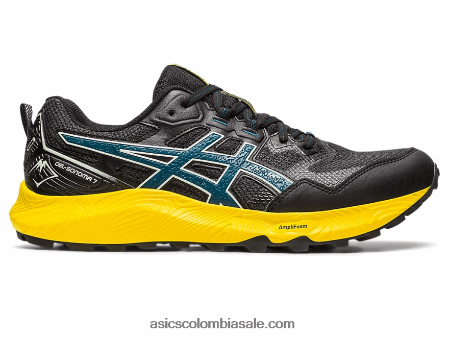 hombres Asics gel-sonoma 7 gris grafito/verde azulado tinta 20X82N254