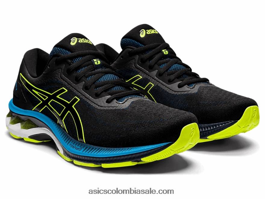 hombres Asics gel-superion 5 azul francés/amarillo de seguridad 20X82N687
