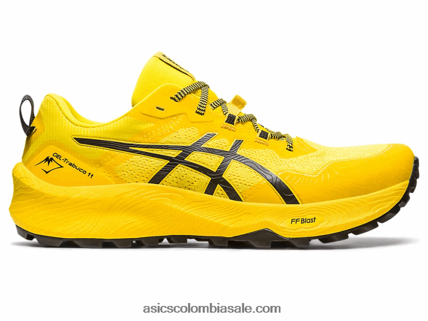 hombres Asics gel-trabuco 11 amarillo dorado/negro 20X82N230