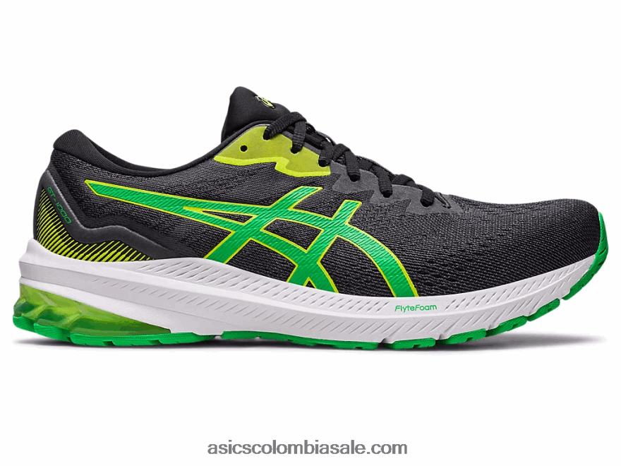 hombres Asics gt-1000 11 negro/cilantro 20X82N608