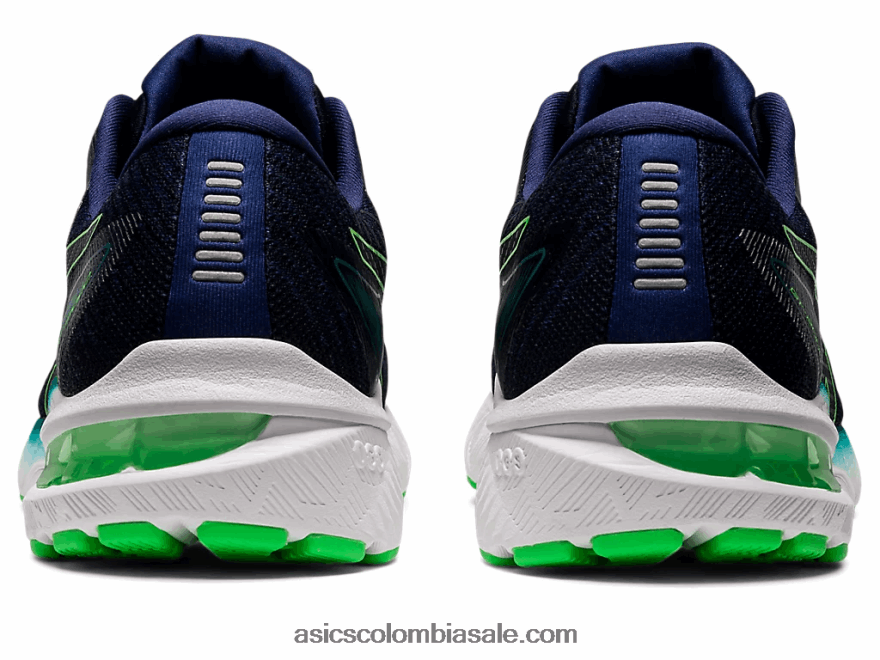 hombres Asics gt-2000 10 de ancho océano profundo/hoja nueva 20X82N1244