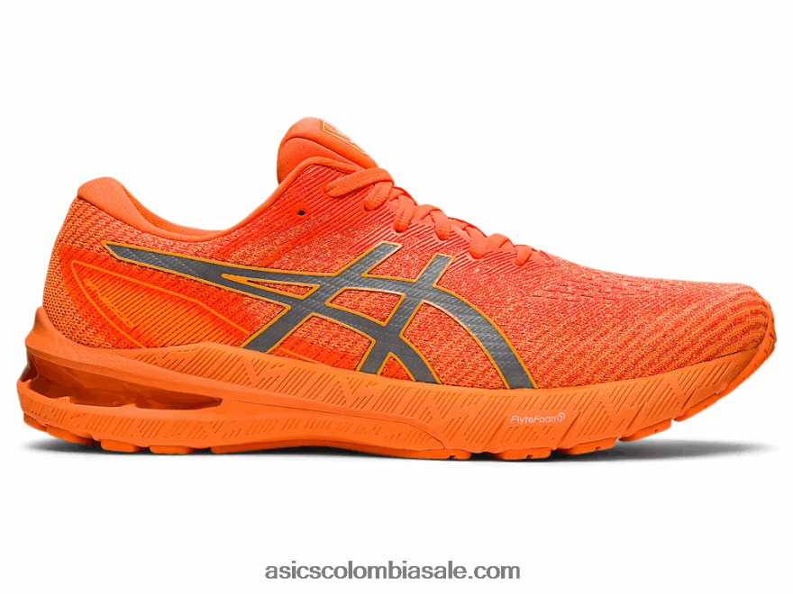 hombres Asics gt-2000 10 lite-espectáculo espectáculo ligero/naranja impactante 20X82N1315