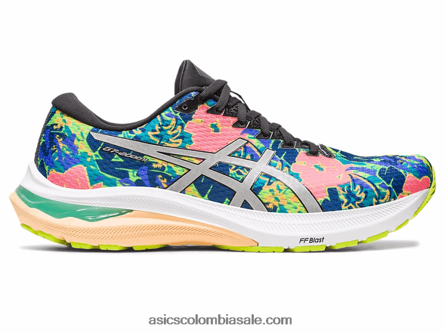 hombres Asics gt-2000 11 lite-espectáculo ralladura de lima/espectáculo ligero 20X82N228