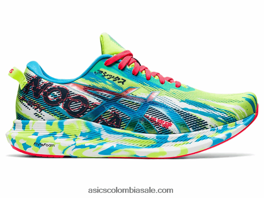 hombres Asics noosa tri 13 peligro verde/agua digital 20X82N1908