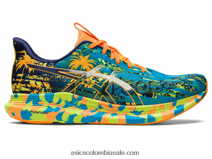 hombres Asics noosa tri 14 azul isla/azul índigo 20X82N370