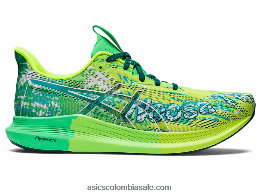 hombres Asics noosa tri 14 seguridad amarillo/blanco 20X82N1154
