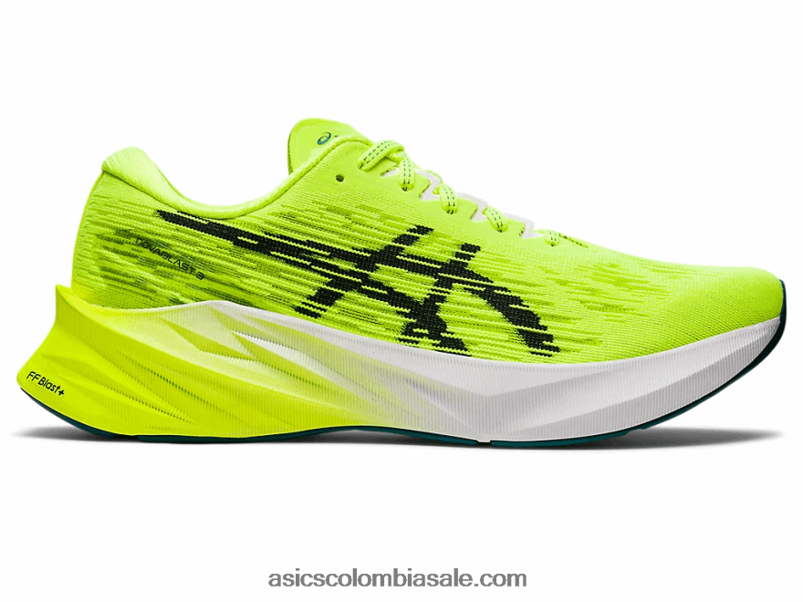 hombres Asics novablasto 3 seguridad amarillo/negro 20X82N1007