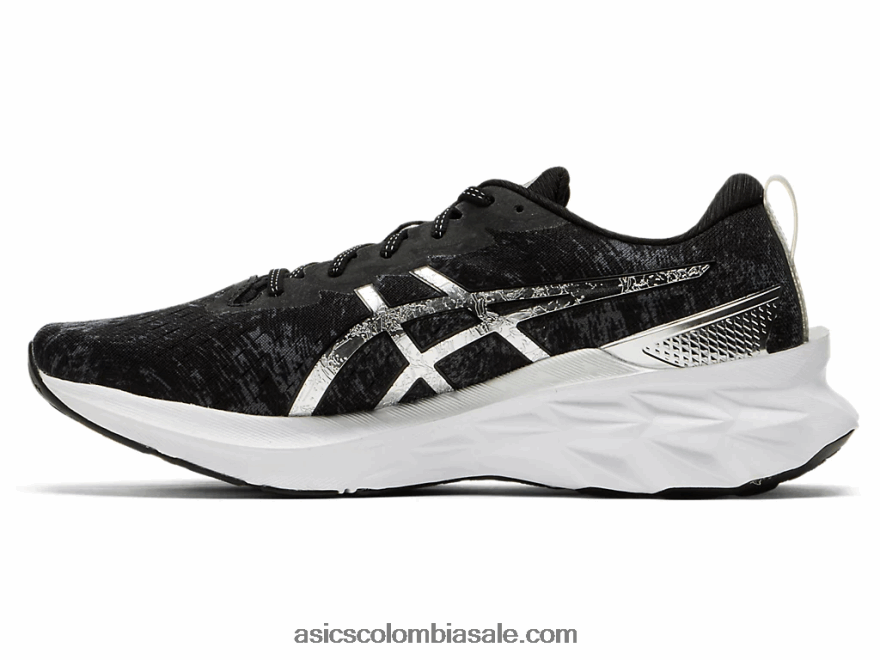hombres Asics platino novablast 2 gris portador/plata pura 20X82N1245