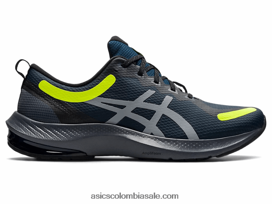 hombres Asics punzón gel-pulse 13 azul francés/amarillo de seguridad 20X82N1647
