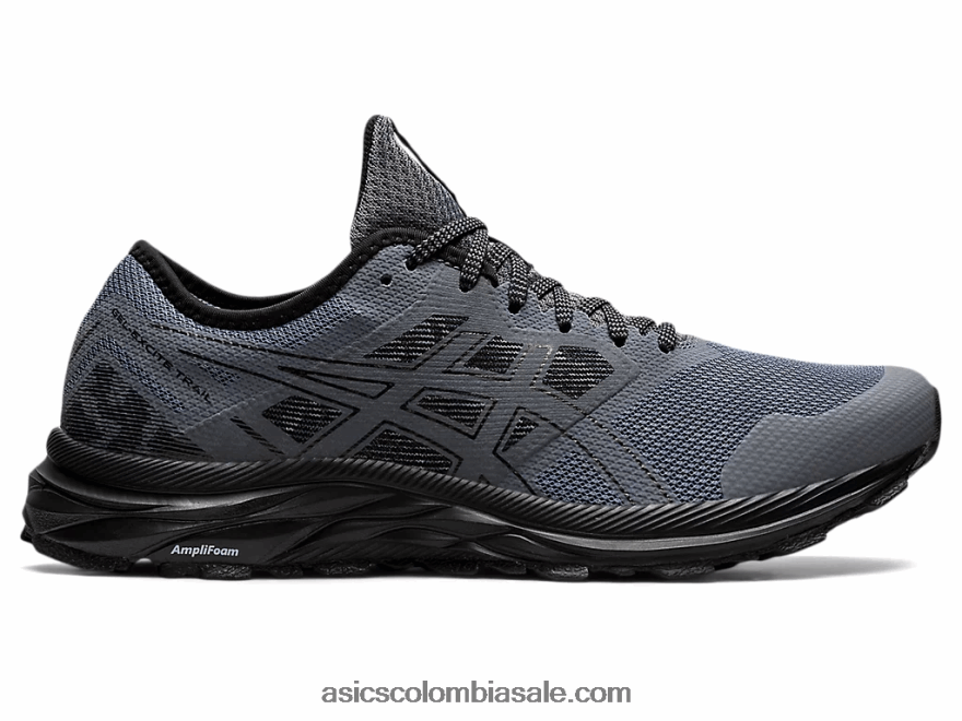 hombres Asics rastro de excitación de gel metrópolis/negro 20X82N1714
