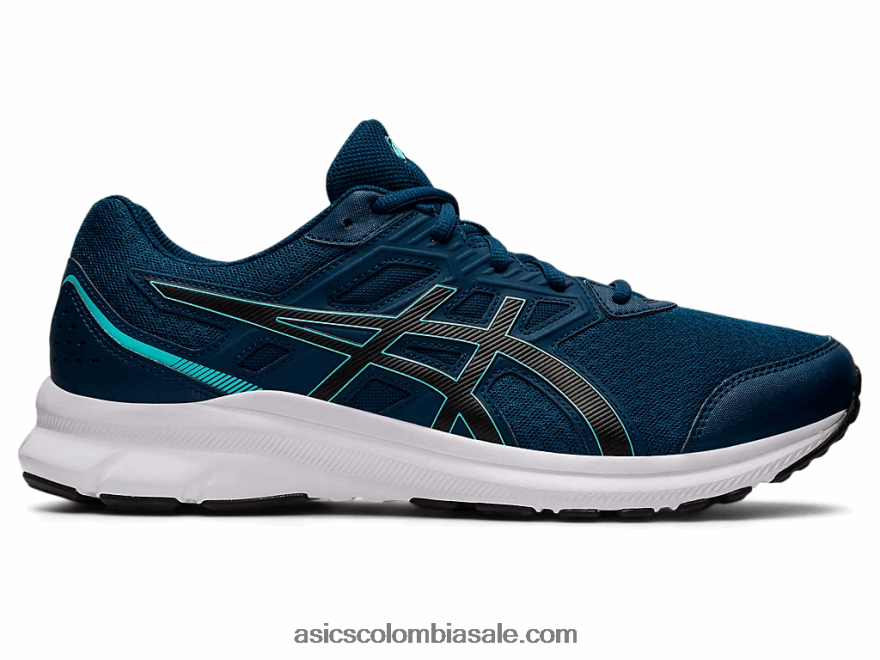 hombres Asics sacudida 3 azul mako/negro 20X82N1483
