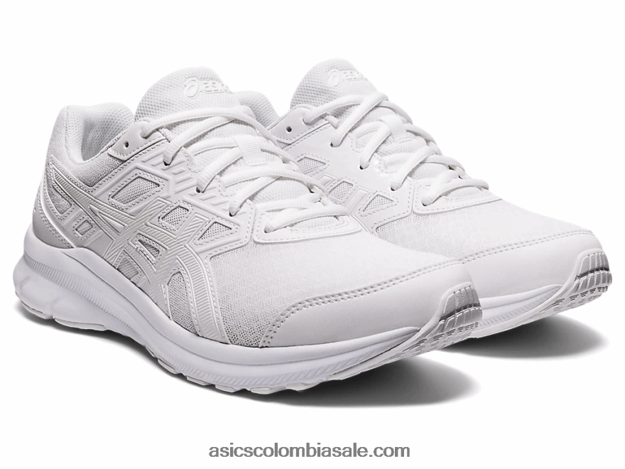 hombres Asics sacudida 3 blanco 20X82N1924