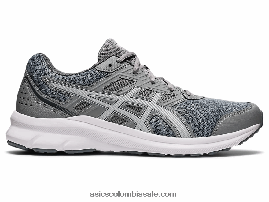 hombres Asics sacudida 3 de ancho gris piedra/gris glaciar 20X82N1857