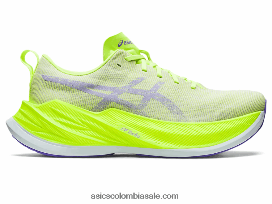 hombres Asics superexplosión verde peligro/amatista 20X82N8