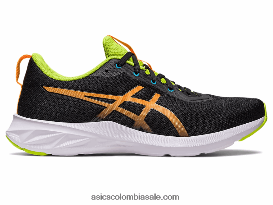 hombres Asics versablast 2 estallido negro/naranja 20X82N283