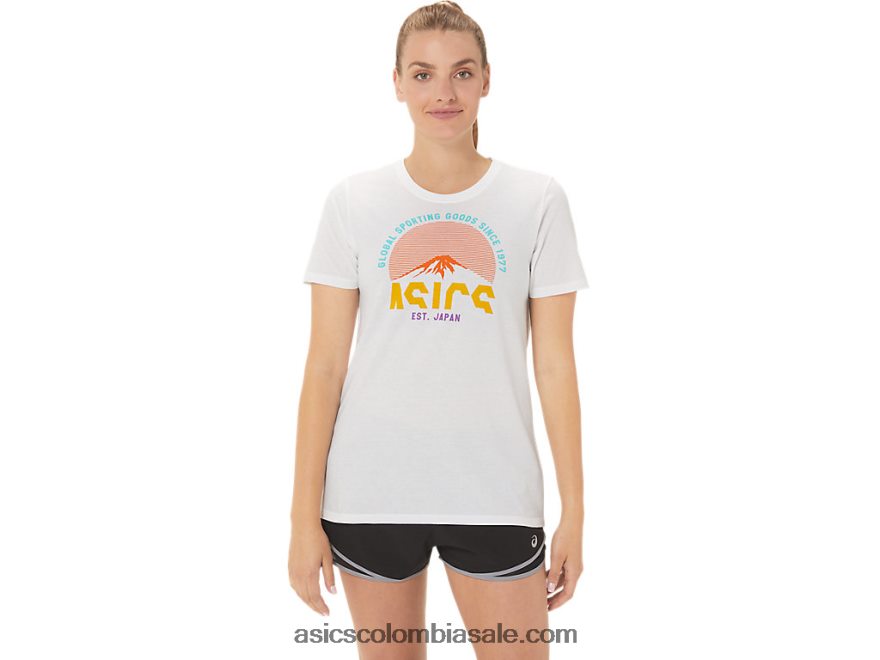 mujer Asics gsg desde 1977 equipo de aventura blanco brillante 20X82N1044