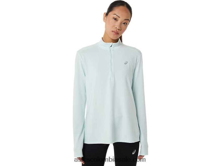mujer Asics media cremallera lista para usar mar calmante 20X82N2912