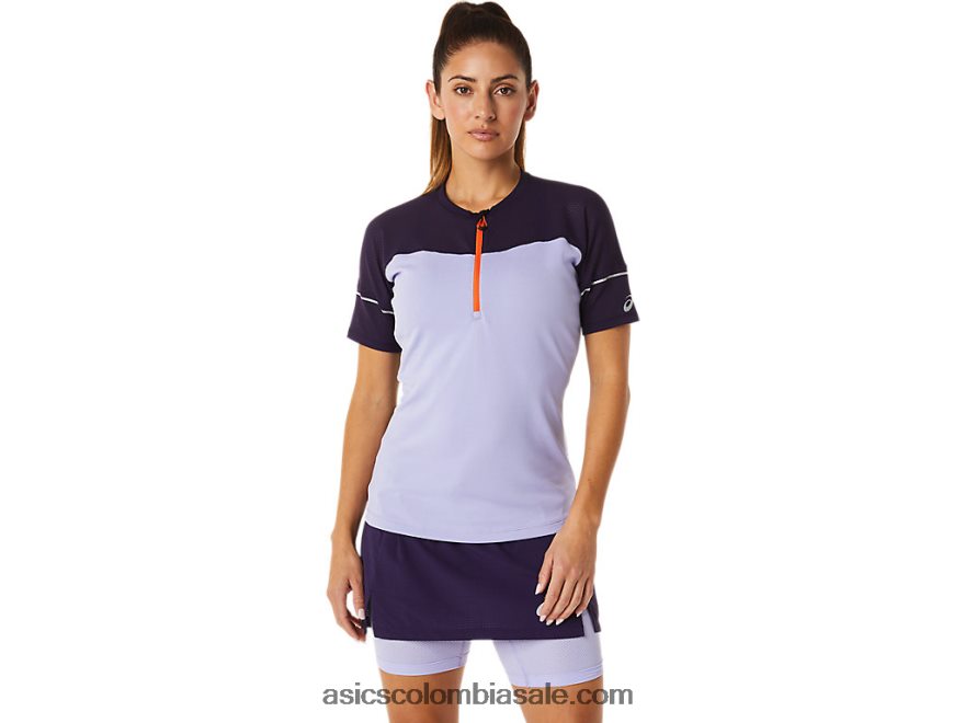mujer Asics parte superior de fujitrail vapor/sombra nocturna 20X82N3026