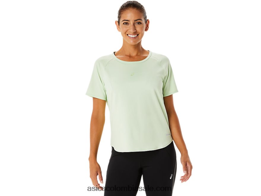 mujer Asics playera de manga corta actibreeze susurro verde 20X82N2326