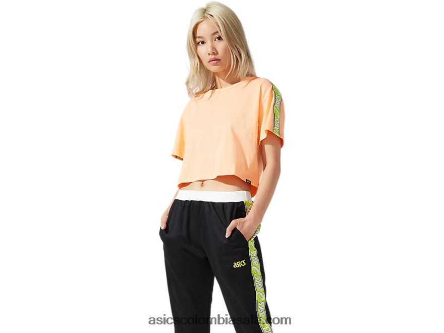 mujer Asics playera de manga corta con gráfico de jersey duna de verano 20X82N3943