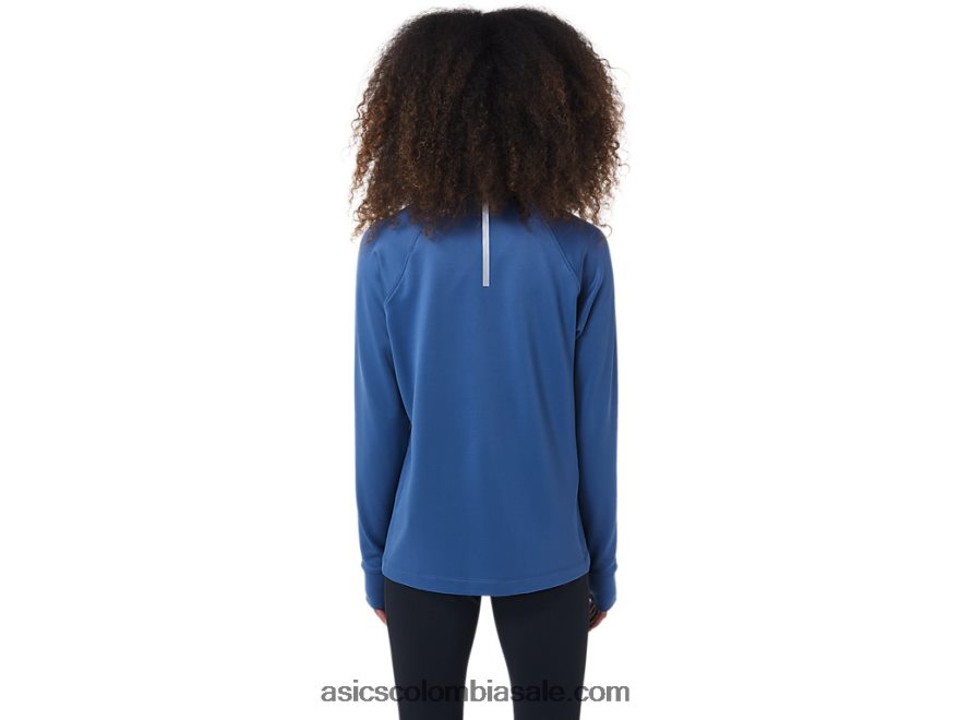 mujer Asics termopolis 1/4 zip gran tiburon 20X82N2799