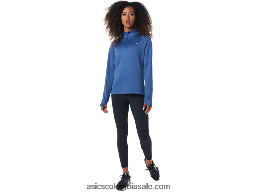 mujer Asics termopolis 1/4 zip gran tiburon 20X82N2799