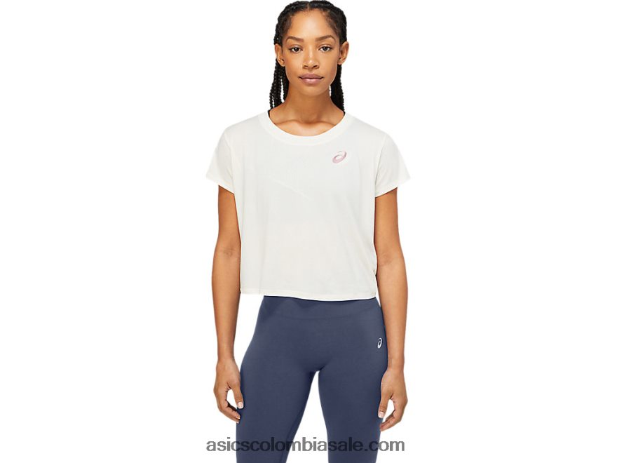 mujer Asics top de manga corta abedul 20X82N3701