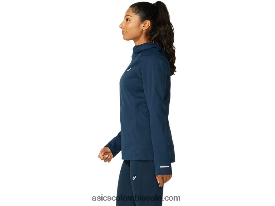 mujer Asics acelerar la chaqueta azul francés 20X82N4050