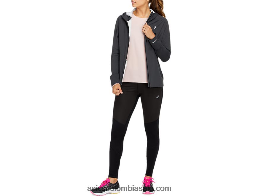 mujer Asics acelerar la chaqueta gris grafito 20X82N4144
