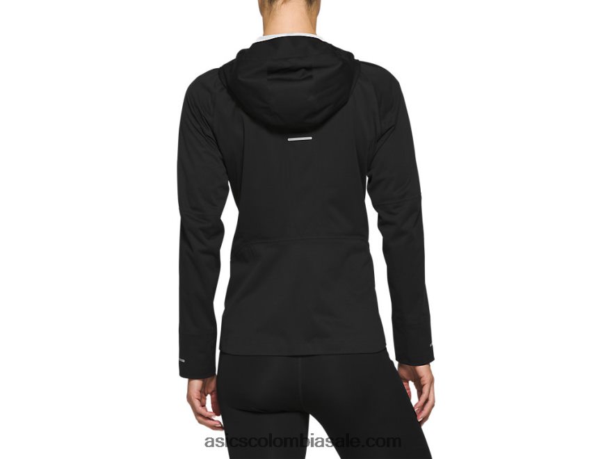mujer Asics acelerar la chaqueta rendimiento negro 20X82N4193