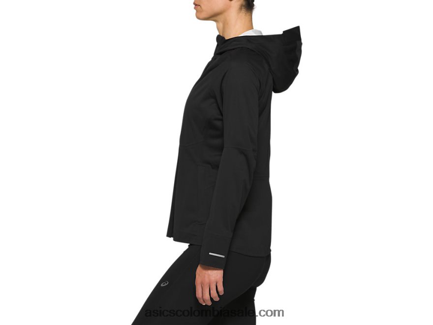 mujer Asics acelerar la chaqueta rendimiento negro 20X82N4193