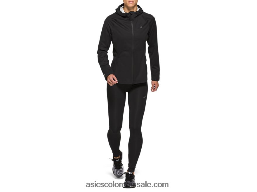 mujer Asics acelerar la chaqueta rendimiento negro 20X82N4193