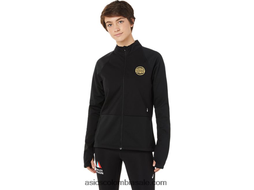 mujer Asics chaqueta de cordero rendimiento negro 20X82N3622