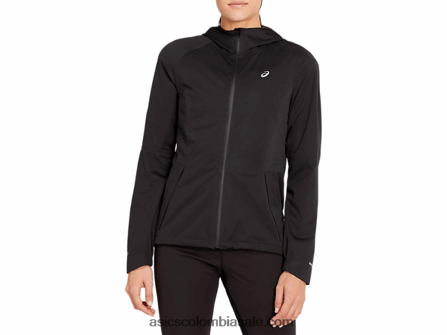 mujer Asics chaqueta de invierno acelera rendimiento negro 20X82N3419