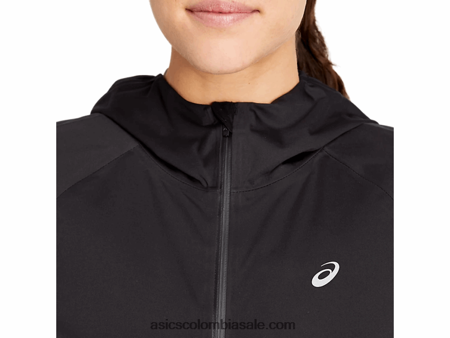 mujer Asics chaqueta de invierno acelera rendimiento negro 20X82N3419