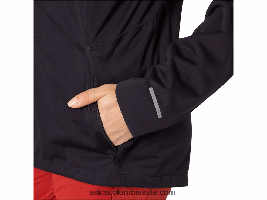 mujer Asics chaqueta de invierno acelera rendimiento negro 20X82N3419