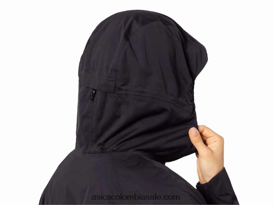 mujer Asics chaqueta de invierno acelera rendimiento negro 20X82N3419