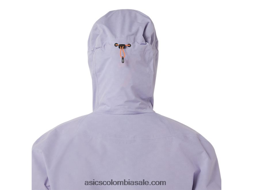 mujer Asics chaqueta impermeable fujitrail vapor 20X82N3077