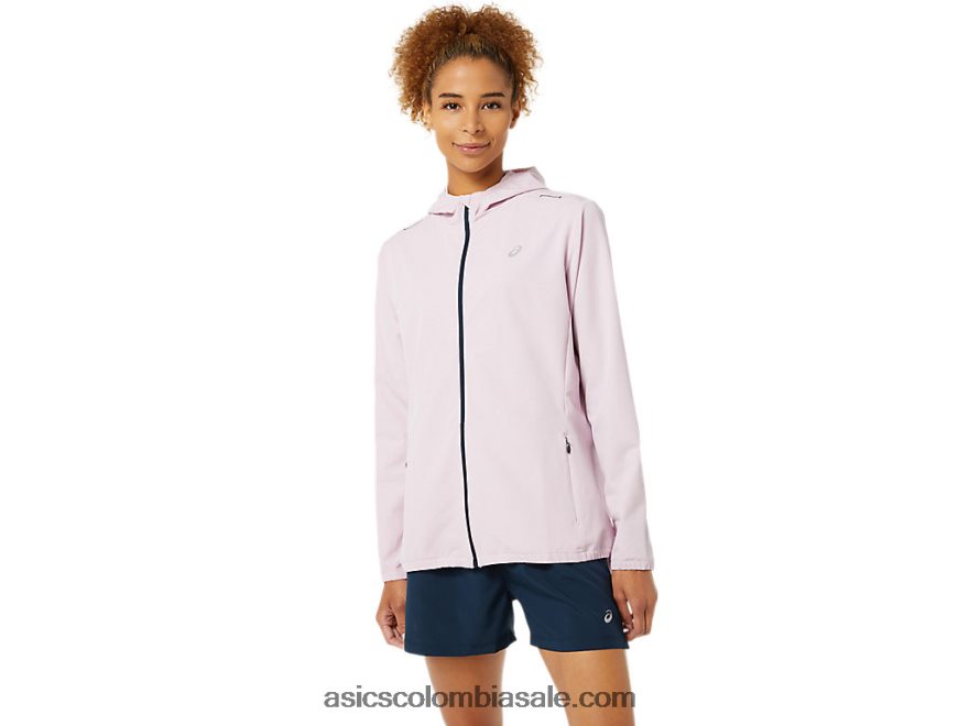 mujer Asics chaqueta lista para usar rosa claro/azul francés 20X82N3338