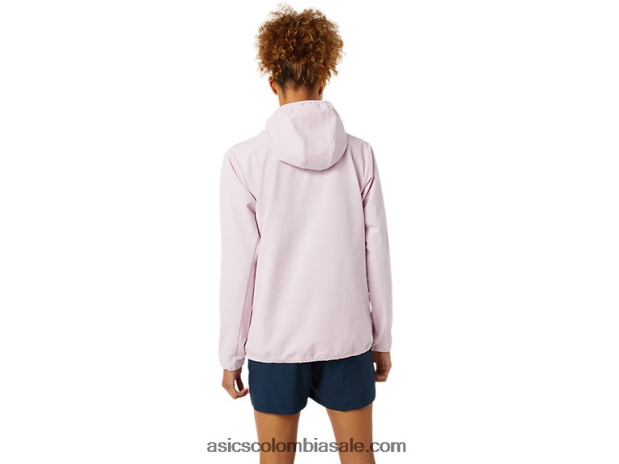 mujer Asics chaqueta lista para usar rosa claro/azul francés 20X82N3338