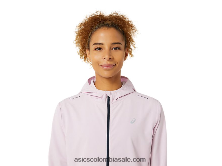 mujer Asics chaqueta lista para usar rosa claro/azul francés 20X82N3338