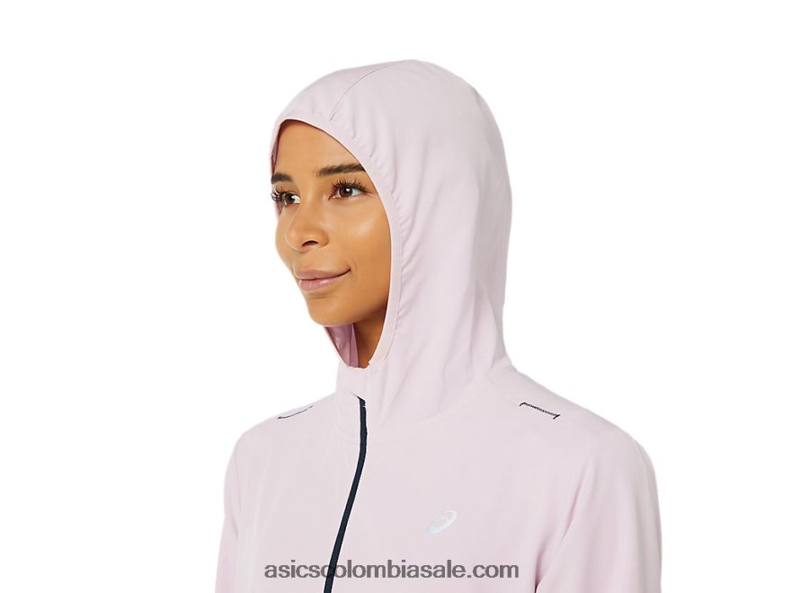 mujer Asics chaqueta lista para usar rosa claro/azul francés 20X82N3338
