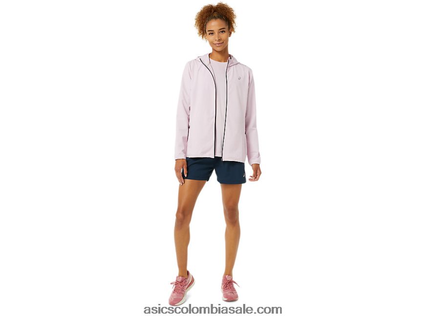 mujer Asics chaqueta lista para usar rosa claro/azul francés 20X82N3338