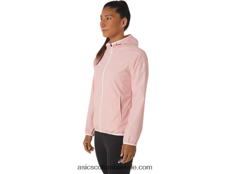 mujer Asics chaqueta plegable rosa helada/cielo suave 20X82N3021