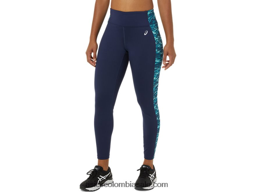mujer Asics Mallas de rendimiento 7/8 chaquetón/hielo fresco multi 20X82N3788