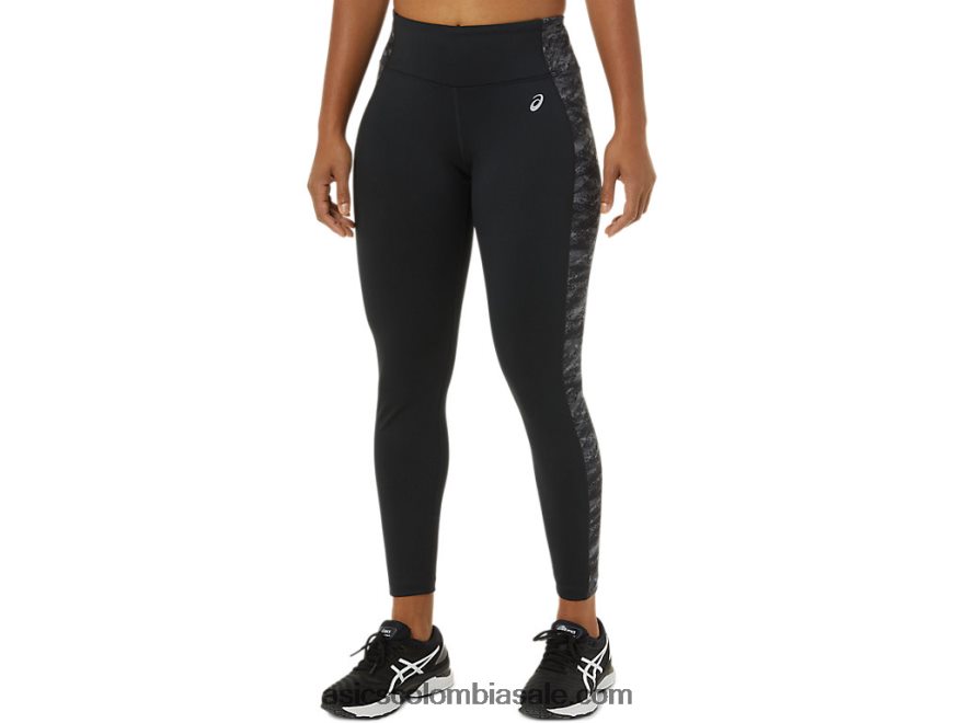 mujer Asics Mallas de rendimiento 7/8 rendimiento negro/gris multi 20X82N3747