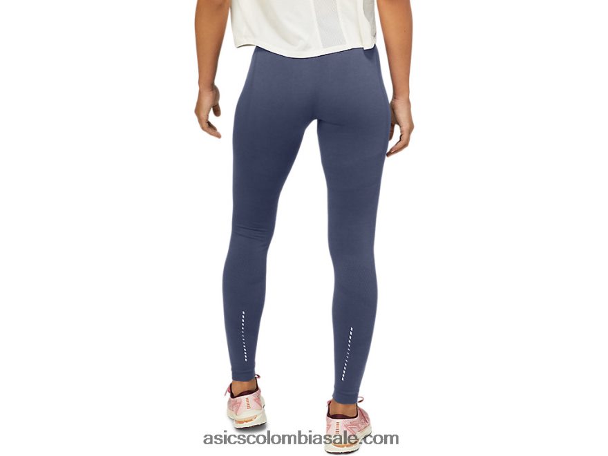 mujer Asics apretado sin costuras trueno azul 20X82N3848