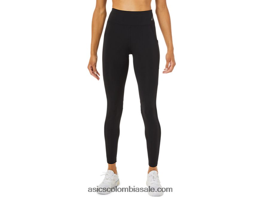 mujer Asics bloque de malla apretado rendimiento negro 20X82N3412