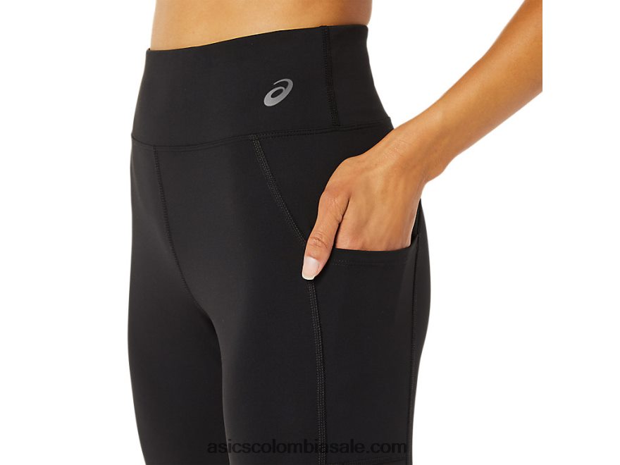 mujer Asics bloque de malla apretado rendimiento negro 20X82N3412
